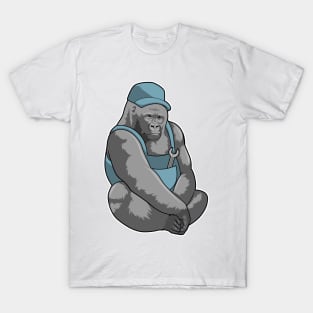 Gorilla as Craftsman with Wrench T-Shirt